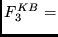 $F_3^{KB}=$